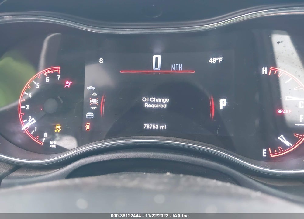 2017 DODGE DURANGO VIN: 1C4SDJFT1HC884173