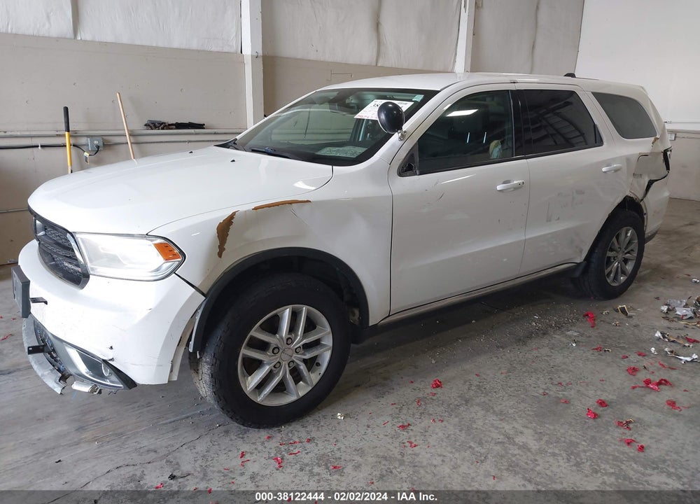 2017 DODGE DURANGO VIN: 1C4SDJFT1HC884173