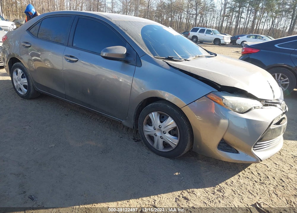 2019 TOYOTA COROLLA LE VIN: 2T1BURHE7KC146843