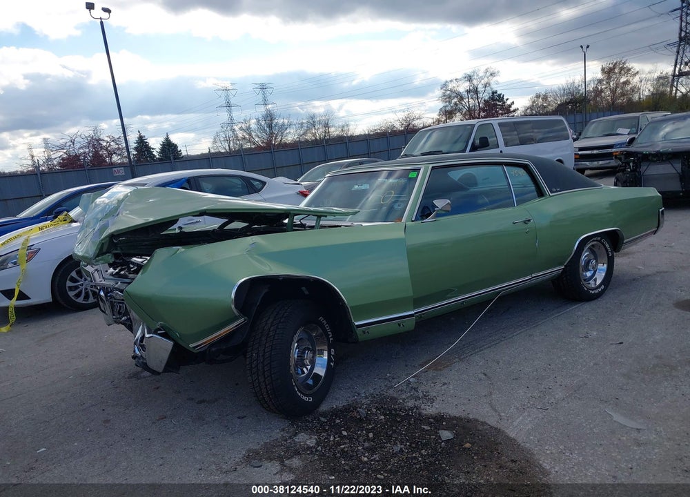 1970 CHEVROLET MONTE CARLO VIN: 0000138570F110319