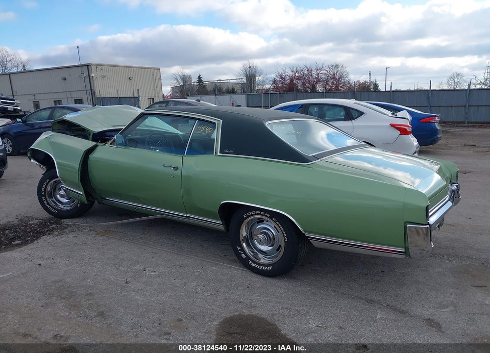 1970 CHEVROLET MONTE CARLO VIN: 0000138570F110319