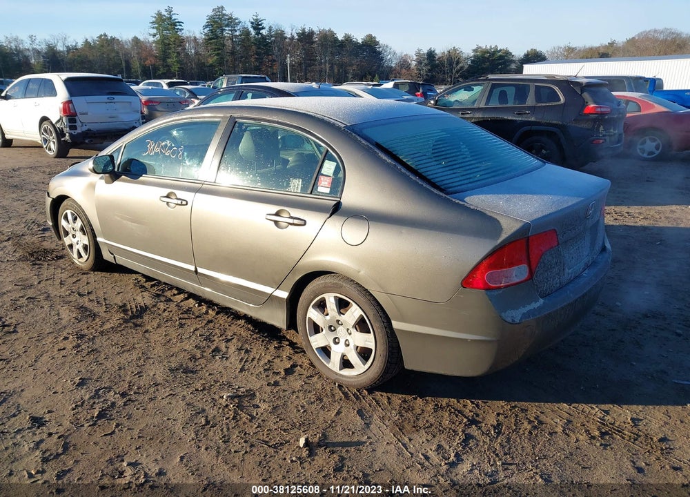 2008 HONDA CIVIC LX VIN: 2HGFA16508H322081