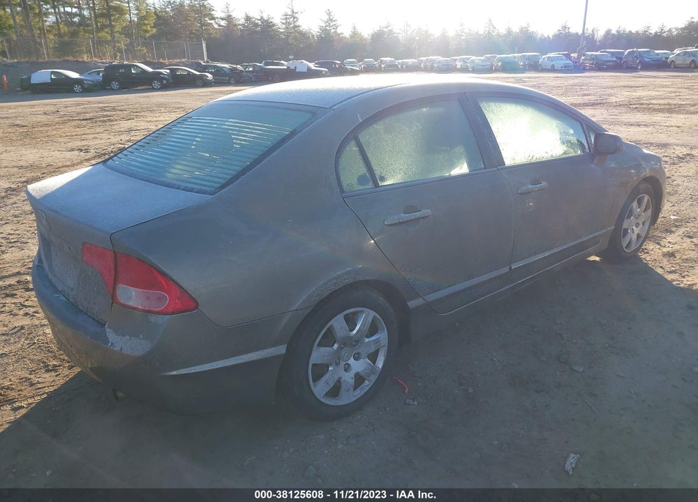2008 HONDA CIVIC LX VIN: 2HGFA16508H322081