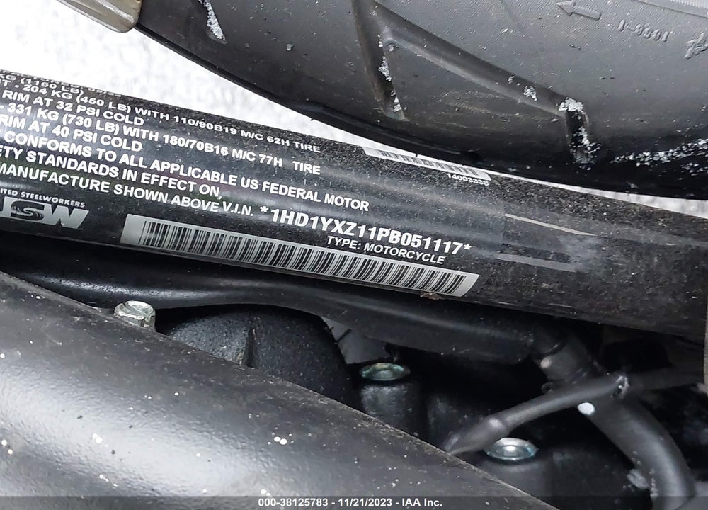 2023 HARLEY-DAVIDSON FXLRST VIN: 1HD1YXZ11PB051117