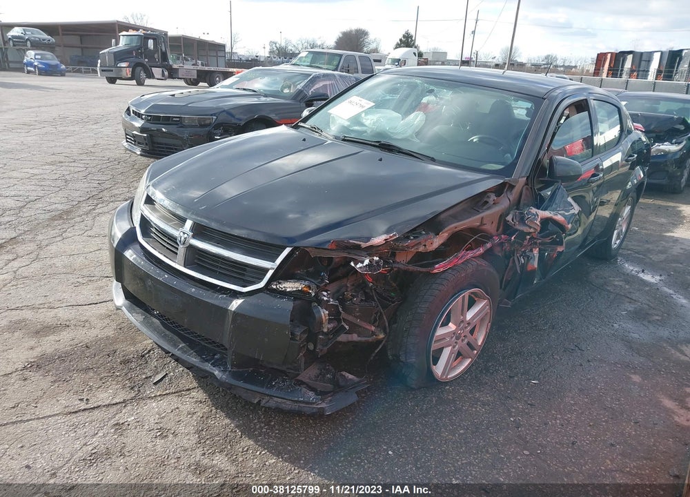 2010 DODGE AVENGER R/T VIN: 1B3CC5FB5AN189907