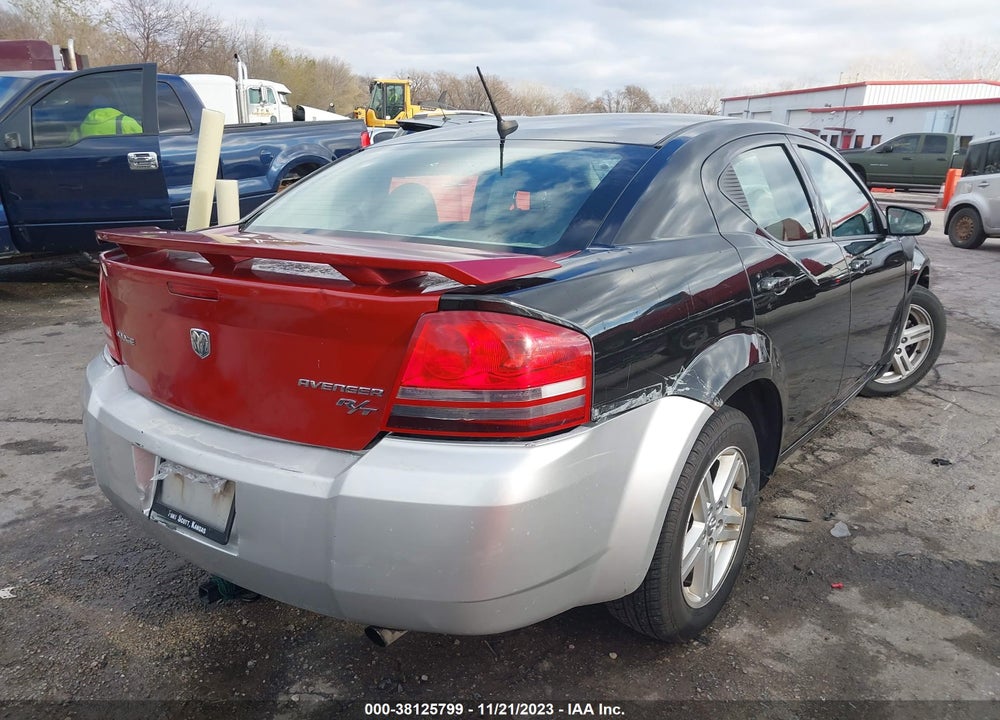2010 DODGE AVENGER R/T VIN: 1B3CC5FB5AN189907