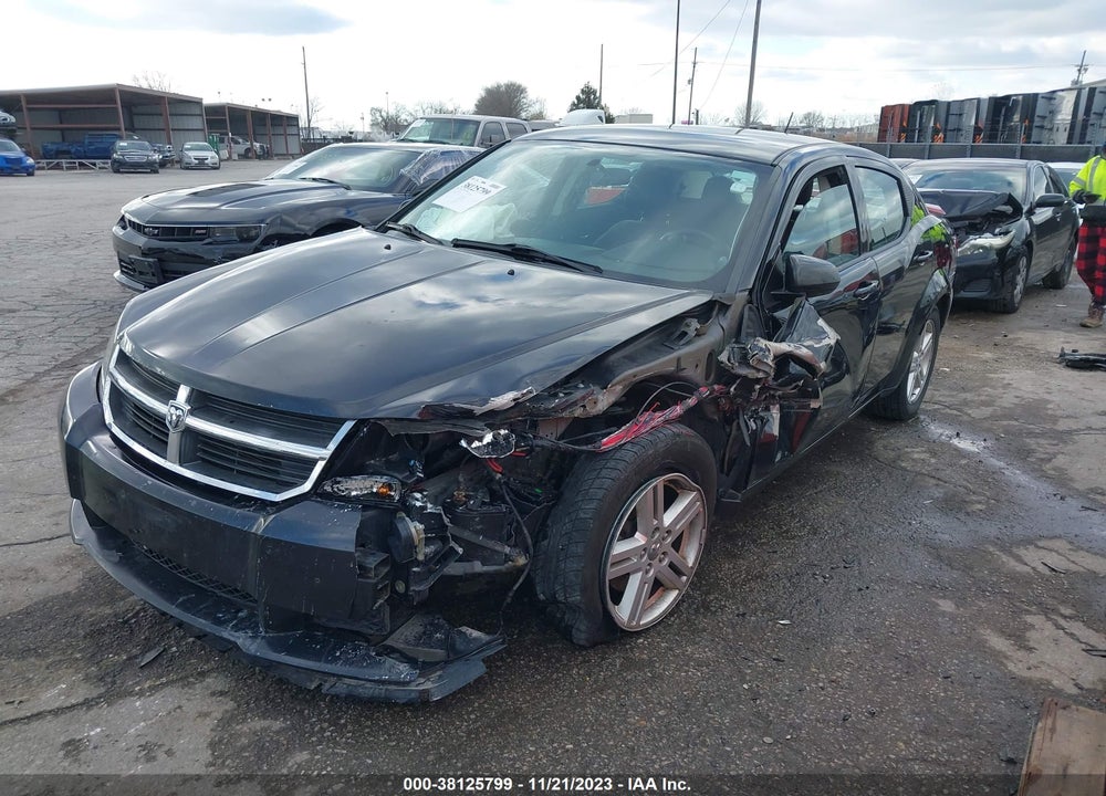 2010 DODGE AVENGER R/T VIN: 1B3CC5FB5AN189907