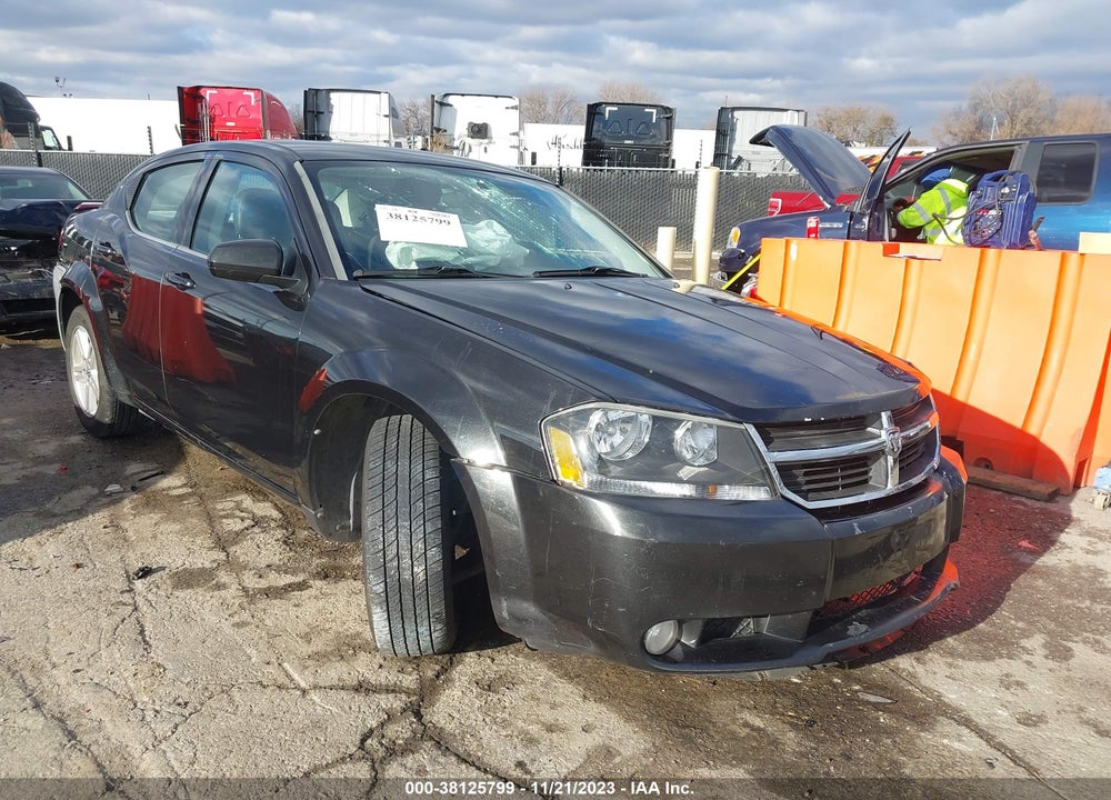 2010 DODGE AVENGER R/T VIN: 1B3CC5FB5AN189907