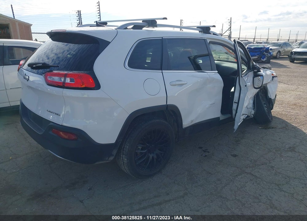 2016 JEEP CHEROKEE LIMITED VIN: 1C4PJLDBXGW290702