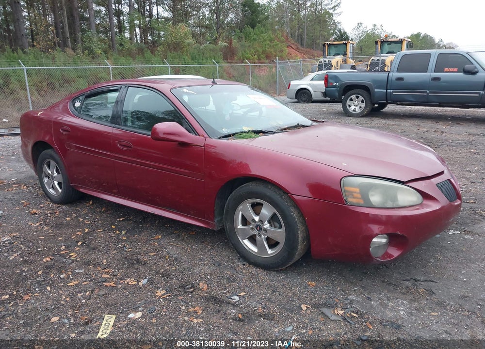 2005 PONTIAC GRAND PRIX VIN: 2G2WP522151248937