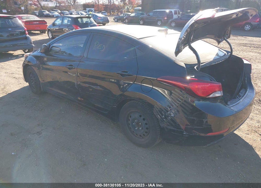 2016 HYUNDAI ELANTRA VIN: KMHDH4AE3GU544101