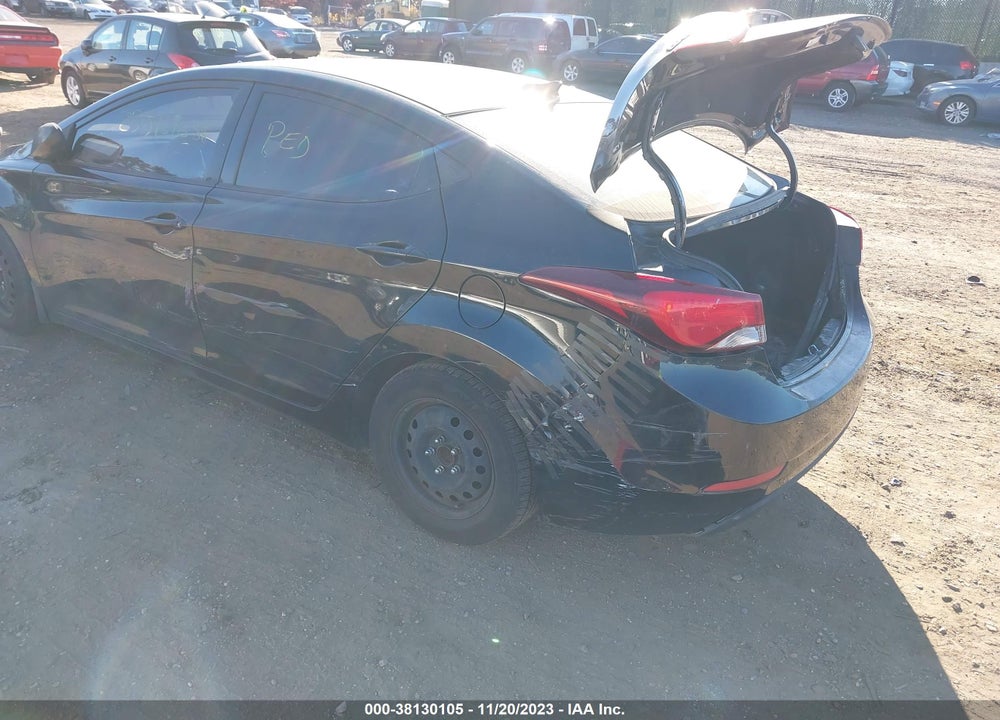 2016 HYUNDAI ELANTRA VIN: KMHDH4AE3GU544101
