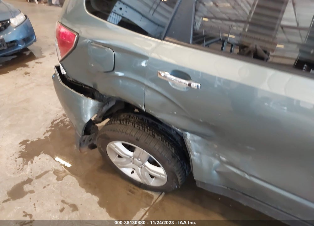 2009 SUBARU FORESTER 2.5X VIN: JF2SH63619H738880