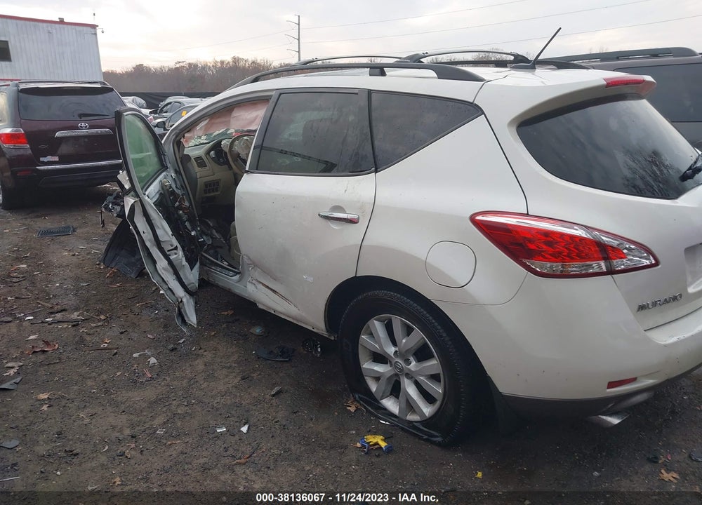 2012 NISSAN MURANO SV VIN: JN8AZ1MW1CW220719