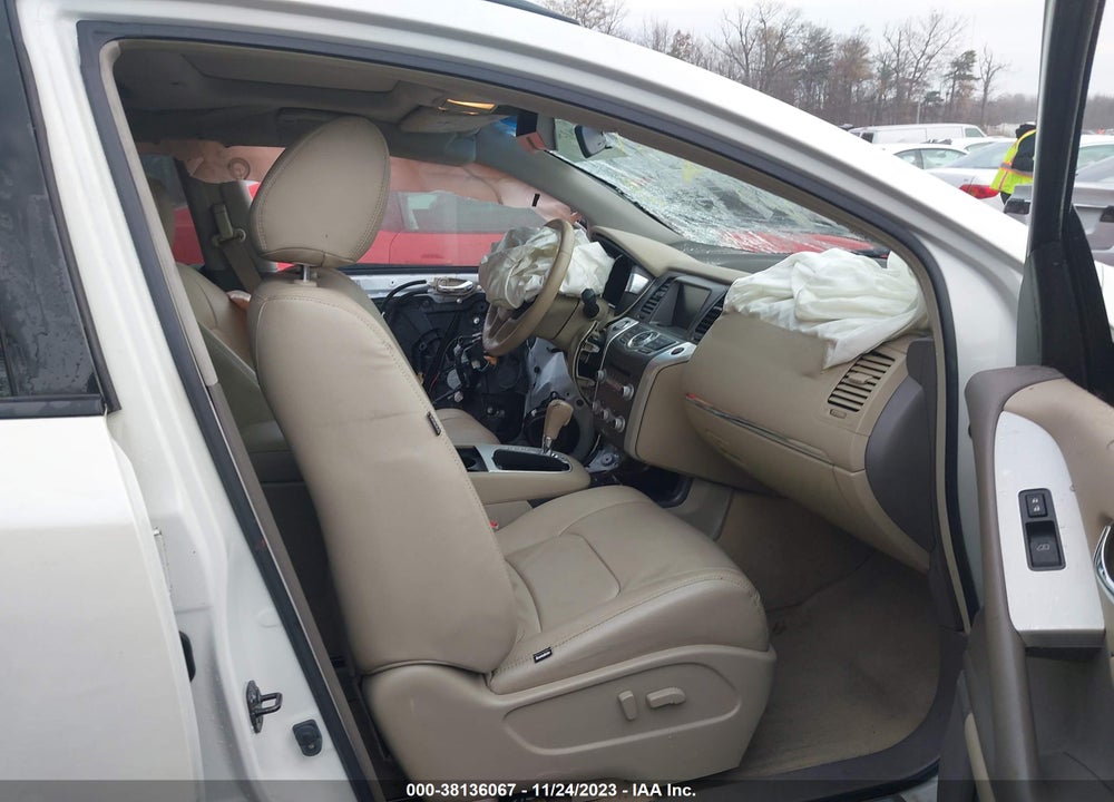 2012 NISSAN MURANO SV VIN: JN8AZ1MW1CW220719