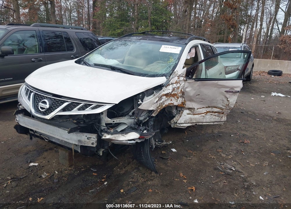 2012 NISSAN MURANO SV VIN: JN8AZ1MW1CW220719