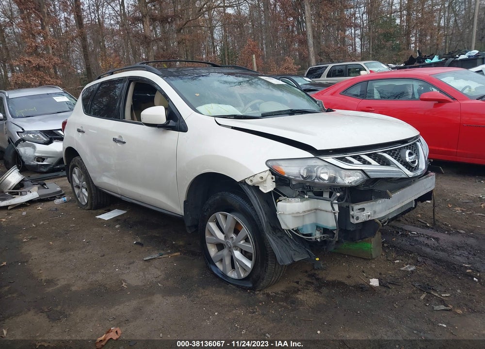2012 NISSAN MURANO SV VIN: JN8AZ1MW1CW220719