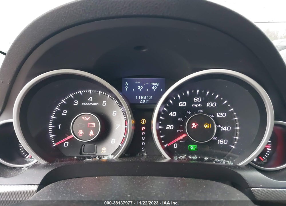 2012 ACURA TL 3.7 VIN: 19UUA9F74CA803322