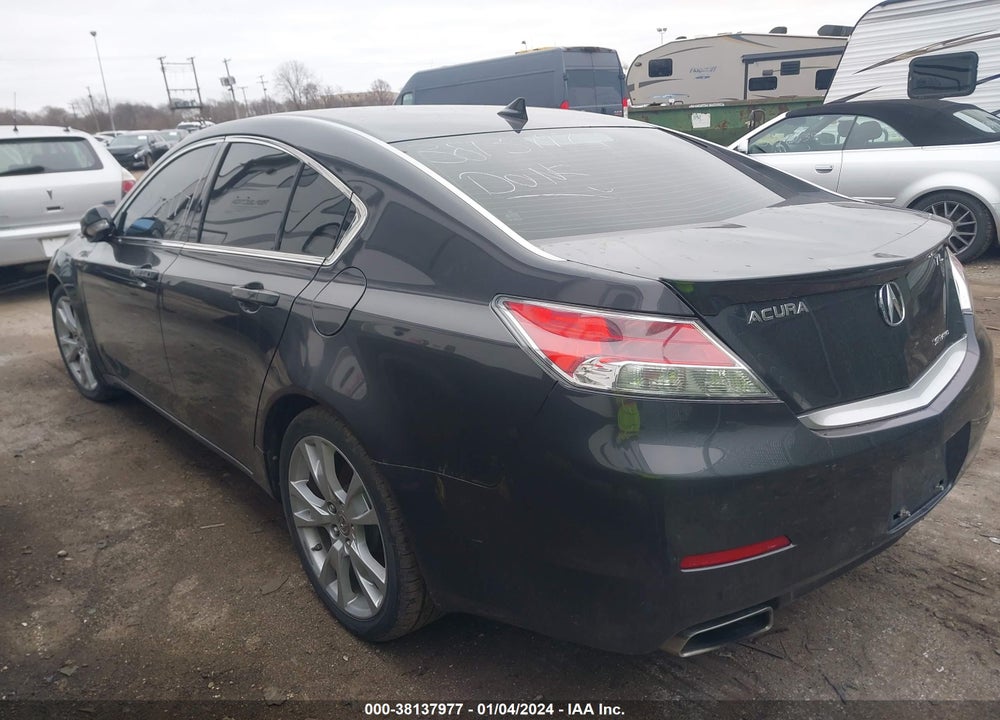2012 ACURA TL 3.7 VIN: 19UUA9F74CA803322