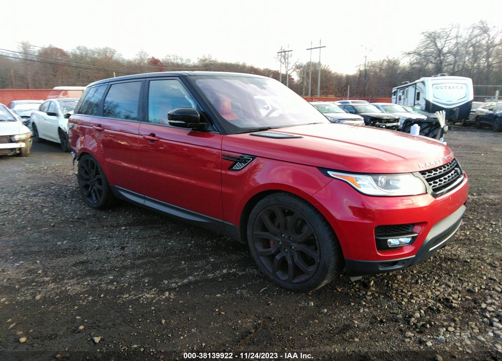 2016 LAND ROVER RANGE ROVER SPORT 5.0L V8 SUPERCHARGED/5.0L V8 SUPERCHARGED DYNAMIC VIN: SALWR2EF9GA100832