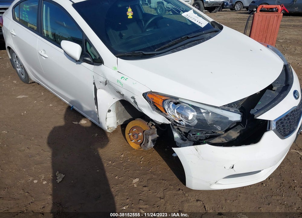 2016 KIA FORTE LX VIN: KNAFK4A61G5509961
