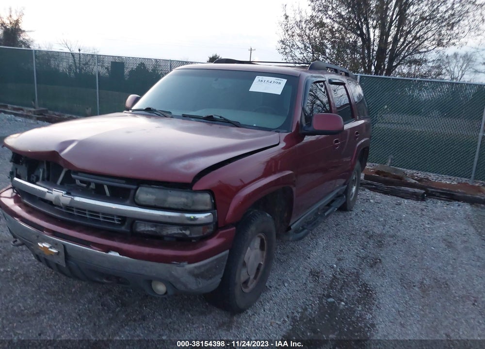2003 CHEVROLET TAHOE Z71 VIN: 1GNEK13Z73R309021
