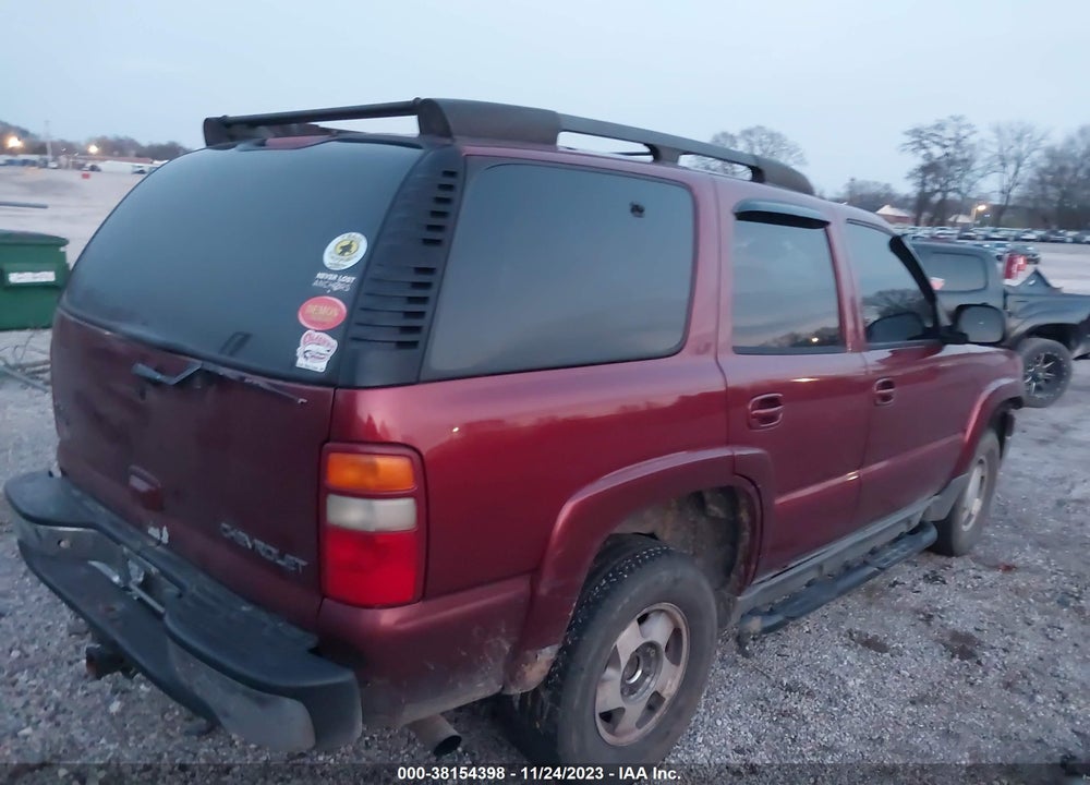 2003 CHEVROLET TAHOE Z71 VIN: 1GNEK13Z73R309021