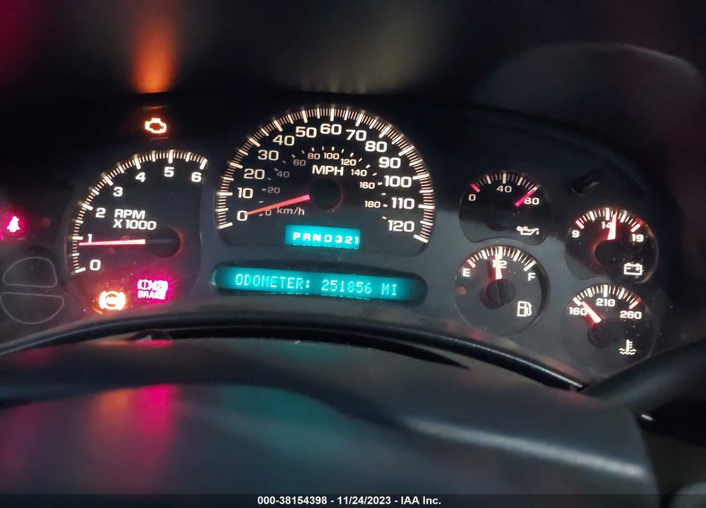 2003 CHEVROLET TAHOE Z71 VIN: 1GNEK13Z73R309021
