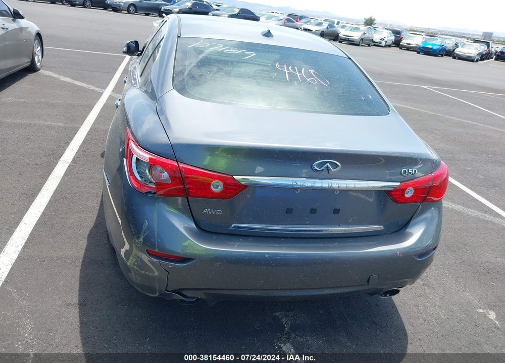 2015 INFINITI Q50 PREMIUM VIN: JN1BV7AR5FM414203