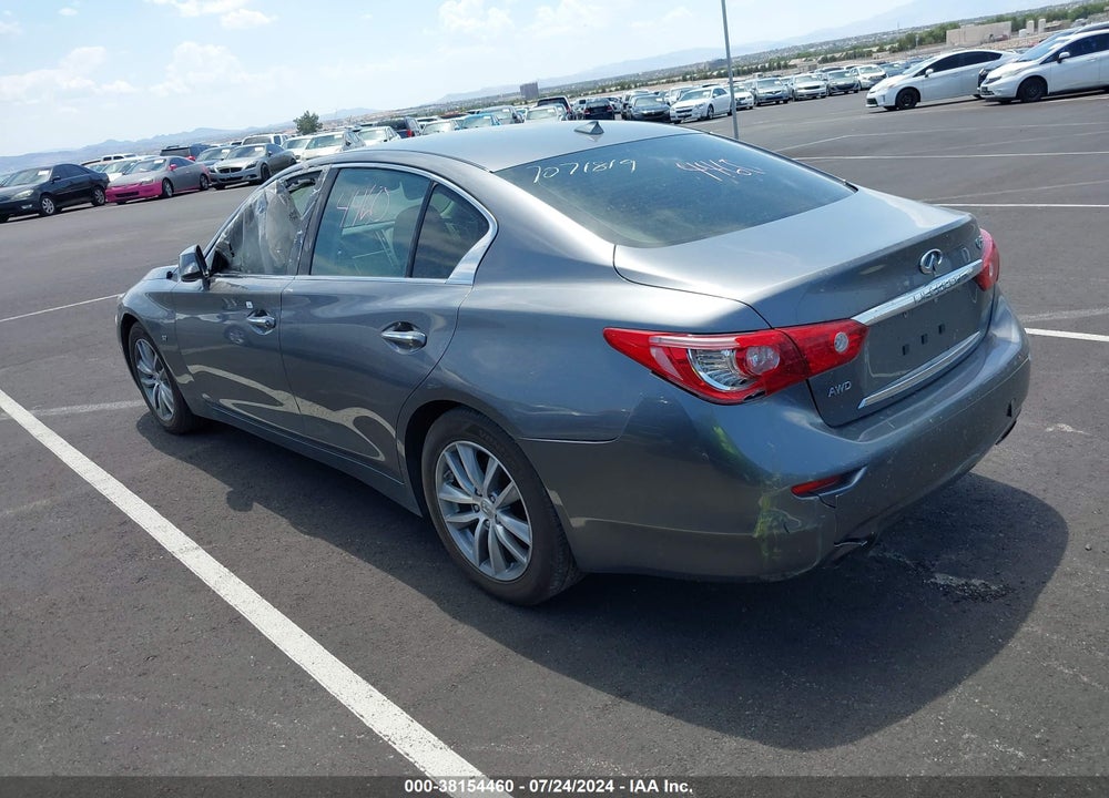 2015 INFINITI Q50 PREMIUM VIN: JN1BV7AR5FM414203