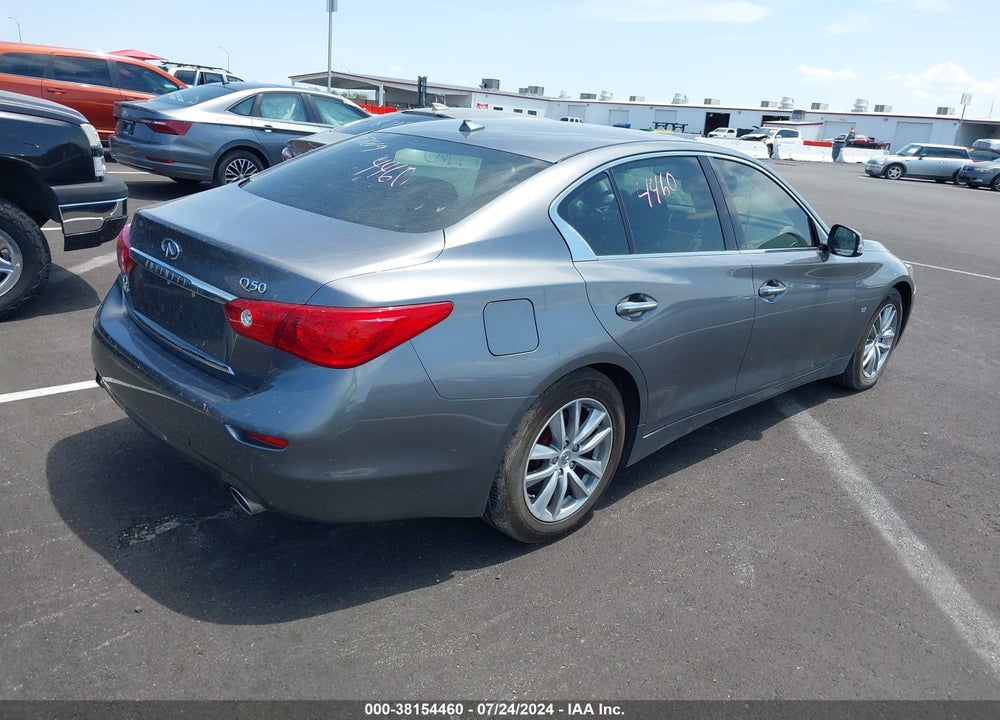 2015 INFINITI Q50 PREMIUM VIN: JN1BV7AR5FM414203