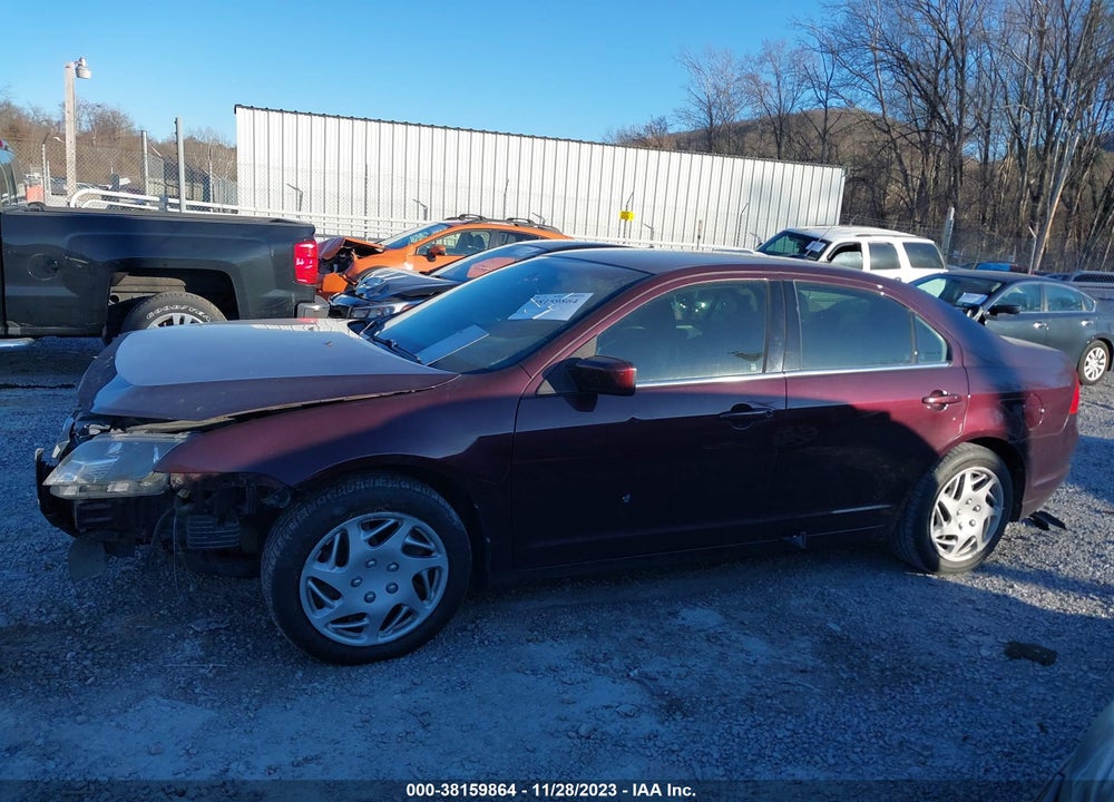 2011 FORD FUSION SE VIN: 3FAHP0HG3BR168465