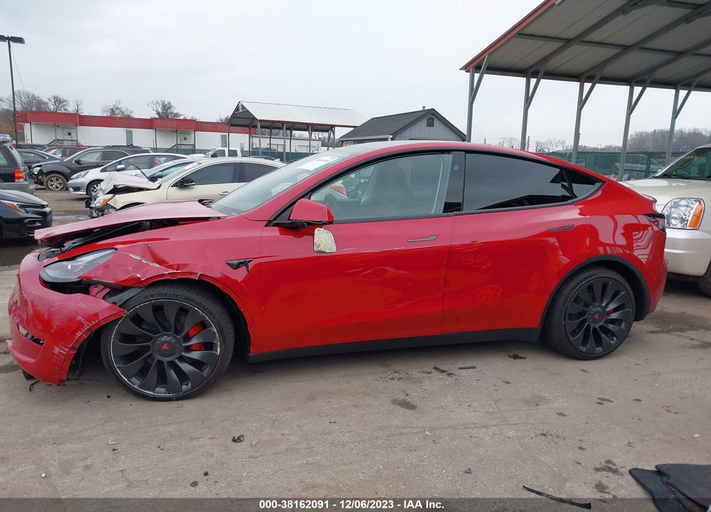 2023 TESLA MODEL Y PERFORMANCE DUAL MOTOR ALL-WHEEL DRIVE/AWD VIN: 7SAYGDEF8PF836754