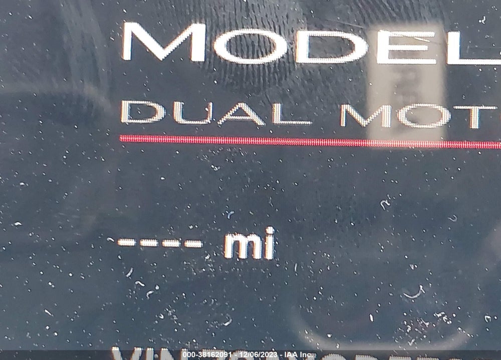 2023 TESLA MODEL Y PERFORMANCE DUAL MOTOR ALL-WHEEL DRIVE/AWD VIN: 7SAYGDEF8PF836754