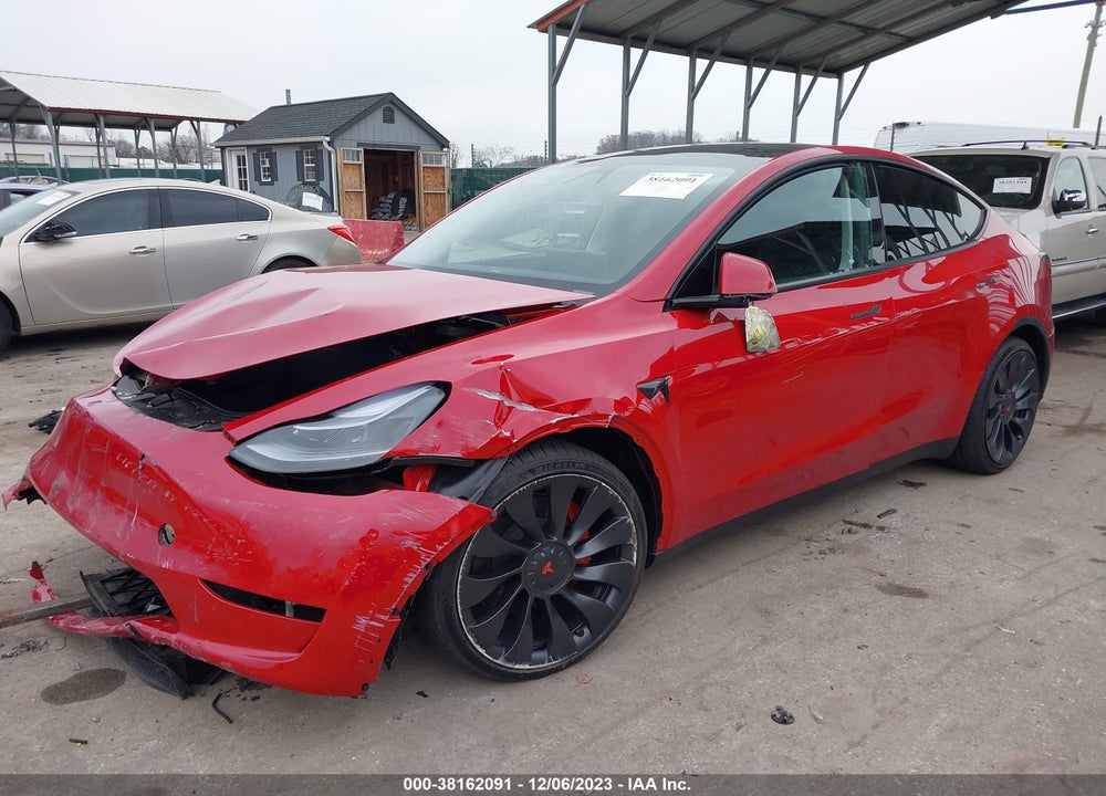 2023 TESLA MODEL Y PERFORMANCE DUAL MOTOR ALL-WHEEL DRIVE/AWD VIN: 7SAYGDEF8PF836754