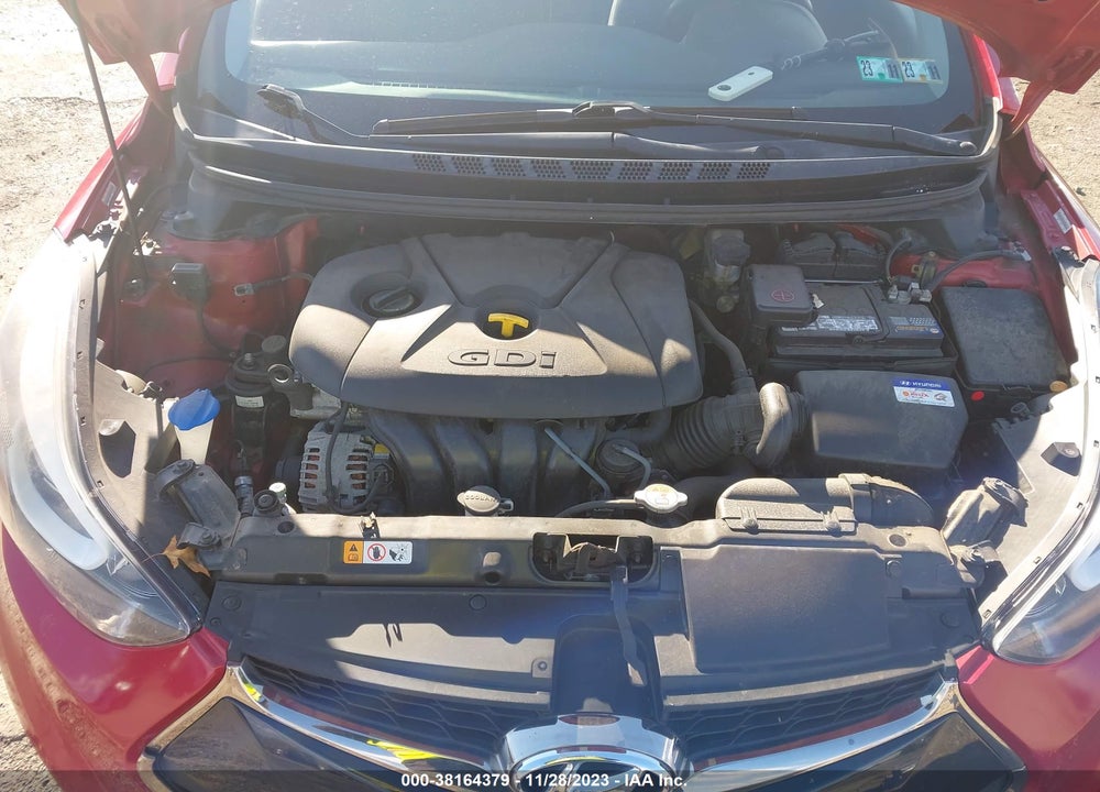 2014 HYUNDAI ELANTRA VIN: KMHDH6AH9EU024035