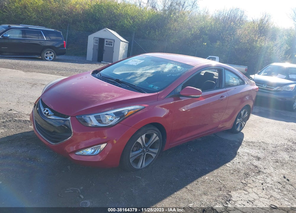 2014 HYUNDAI ELANTRA VIN: KMHDH6AH9EU024035