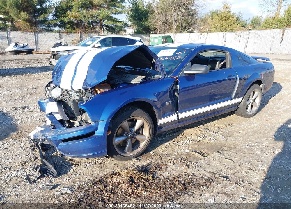2008 FORD MUSTANG GT DELUXE/GT PREMIUM VIN: 1ZVHT82H285185353