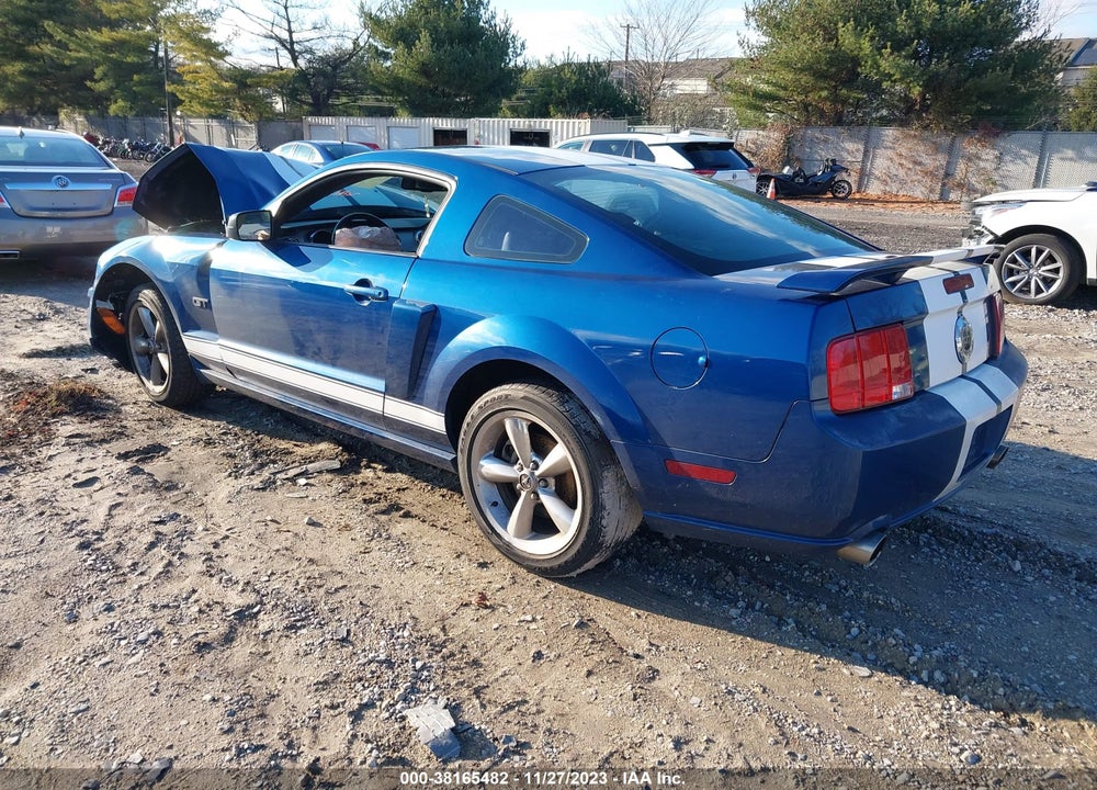 2008 FORD MUSTANG GT DELUXE/GT PREMIUM VIN: 1ZVHT82H285185353