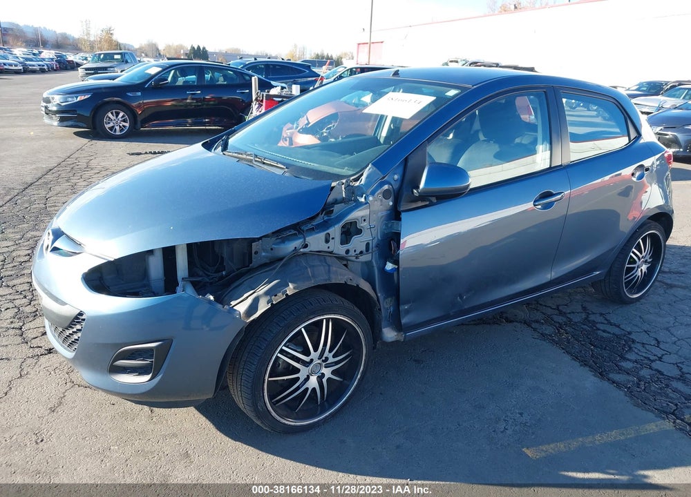 2014 MAZDA 2 SPORT VIN: JM1DE1KZ1E0175627