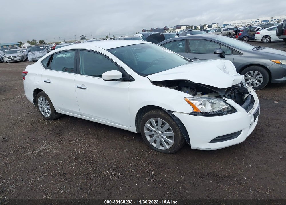 2014 NISSAN SENTRA SV VIN: 3N1AB7AP5EY309501