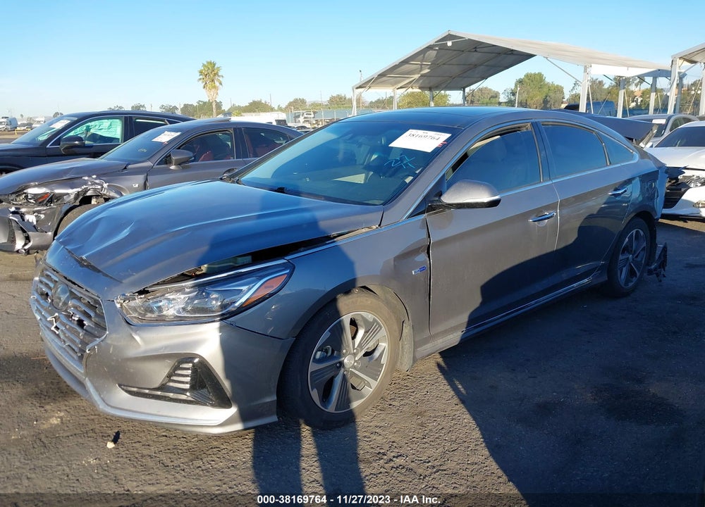 2018 HYUNDAI SONATA HYBRID LIMITED VIN: KMHE34L3XJA078836