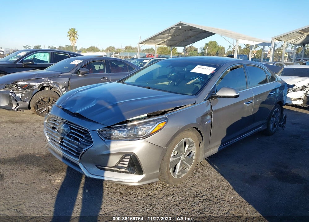 2018 HYUNDAI SONATA HYBRID LIMITED VIN: KMHE34L3XJA078836