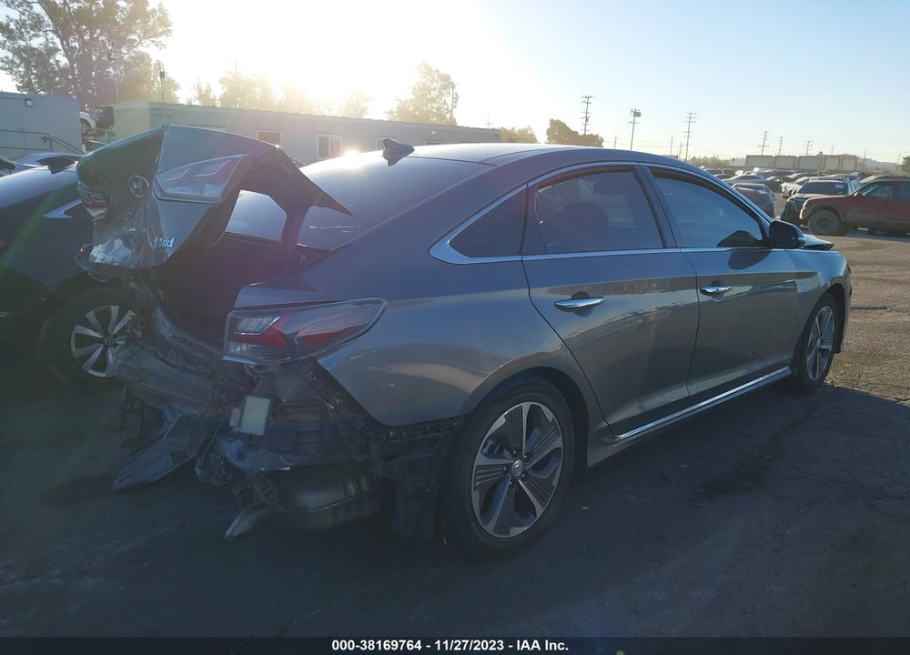 2018 HYUNDAI SONATA HYBRID LIMITED VIN: KMHE34L3XJA078836