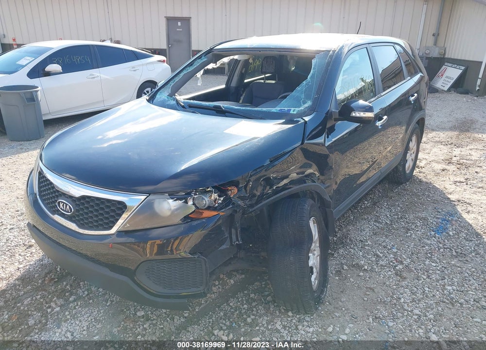 2012 KIA SORENTO LX VIN: 5XYKT4A1XCG229704