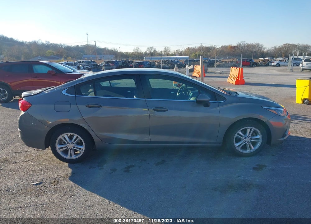 2018 CHEVROLET CRUZE LT AUTO VIN: 1G1BE5SM6J7162756