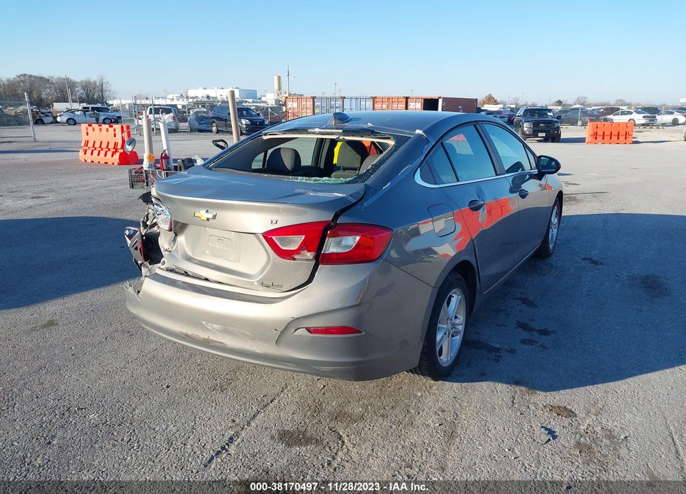 2018 CHEVROLET CRUZE LT AUTO VIN: 1G1BE5SM6J7162756