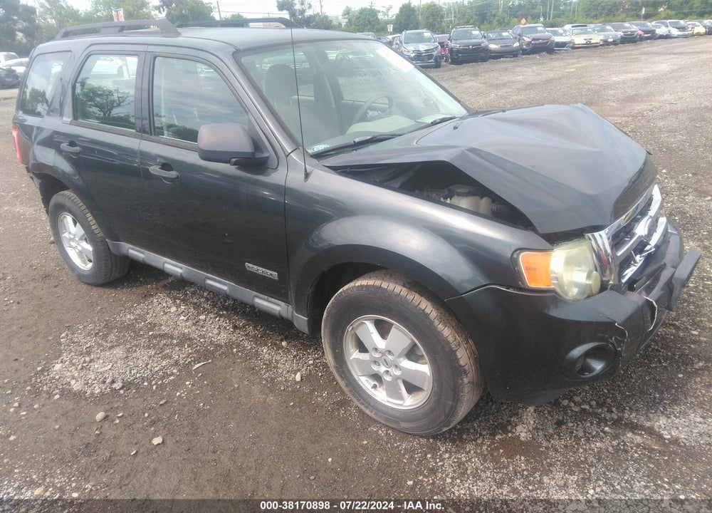 2008 FORD ESCAPE XLS/XLS MANUAL VIN: 1FMCU02Z18KC25004