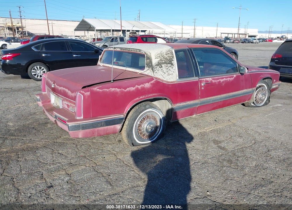 1988 CADILLAC ELDORADO VIN: 1G6EL1159JU611106