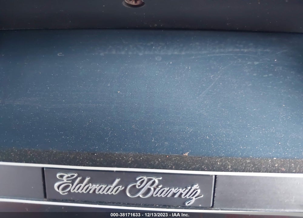 1988 CADILLAC ELDORADO VIN: 1G6EL1159JU611106